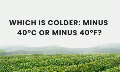 Which IS Colder: Minus 40°c OR Minus 40°f?