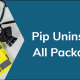 Pip Uninstall All Packages