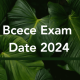 Bcece Exam Date 2024