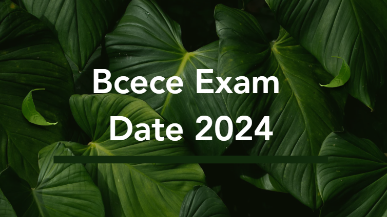 Bcece Exam Date 2024