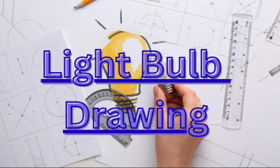 light bulb drawing