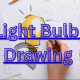 light bulb drawing